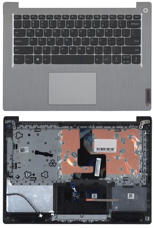 Топкейс для Lenovo IdeaPad 3-14ITL05 серый
