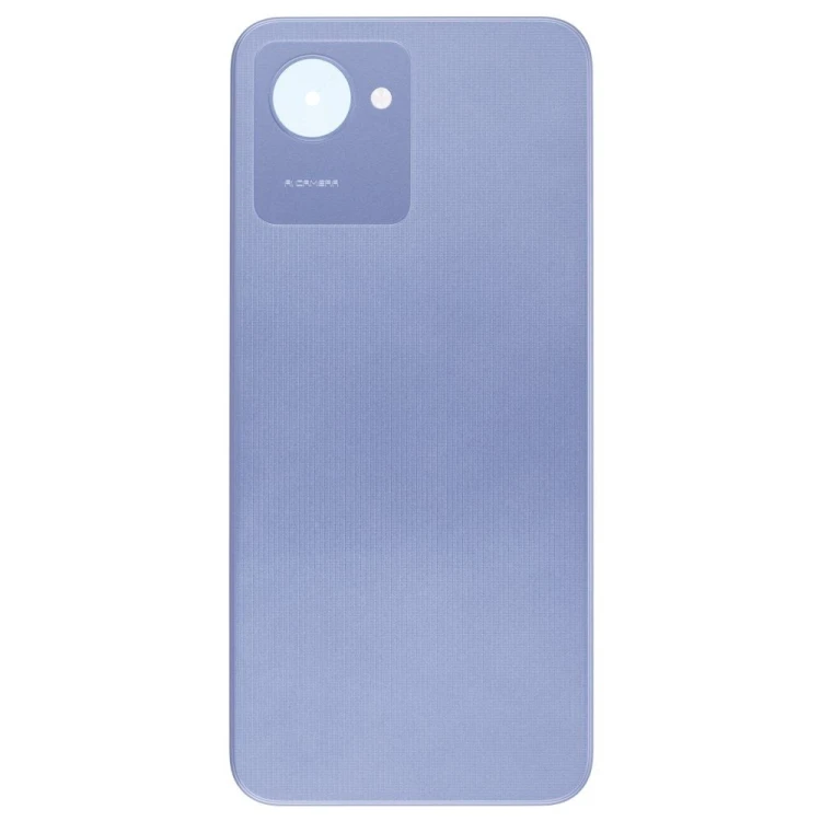 Задняя крышка для Realme C30S (RMX3690) (голубой)