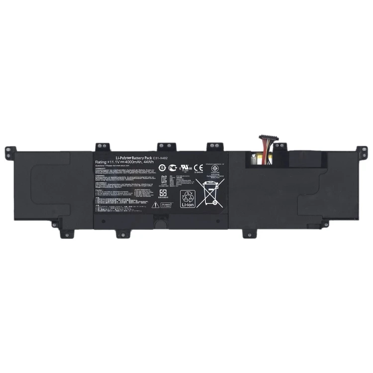 Аккумуляторная батарея для ноутбука Asus VivoBook S300CA (C31-X402) 11.1V 4000mAh 44wh