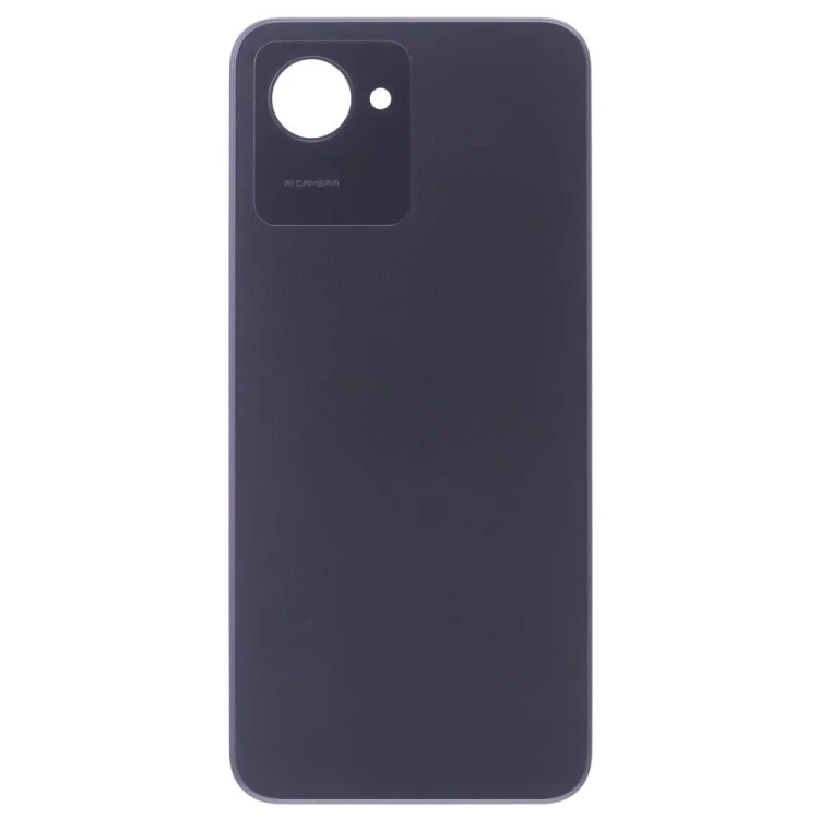 Задняя крышка для Realme C30S (RMX3690) (черный)