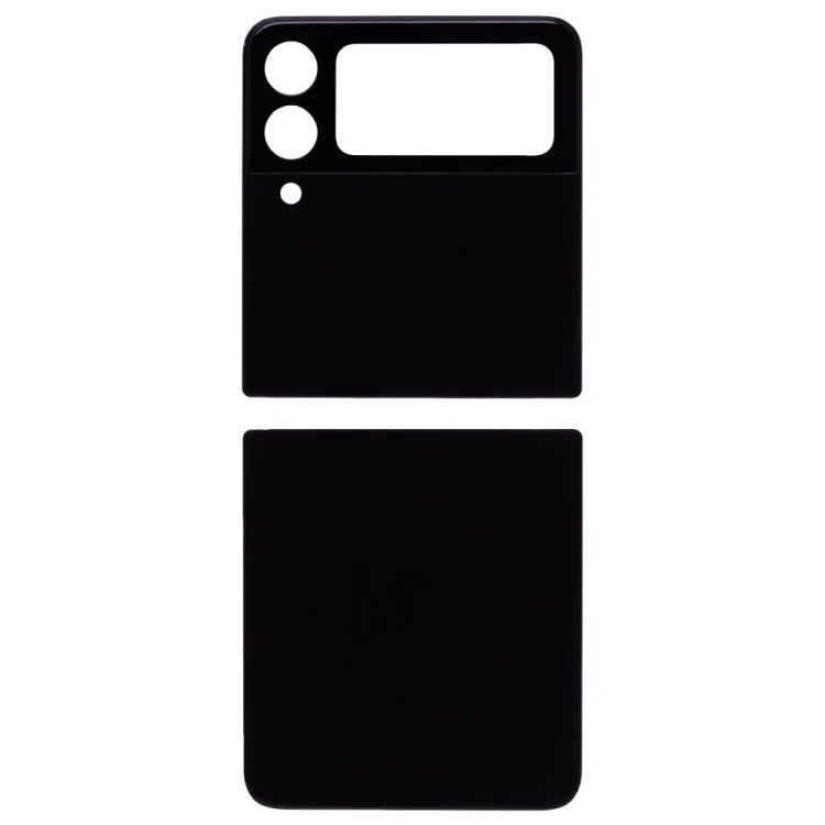 Задняя крышка для Samsung F721 Galaxy Z Flip 4 (черный) (комплект)