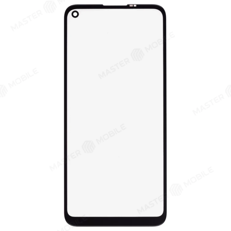 Стекло модуля для Samsung A115 Galaxy A11 / M115 Galaxy M11 + OCA (черный)