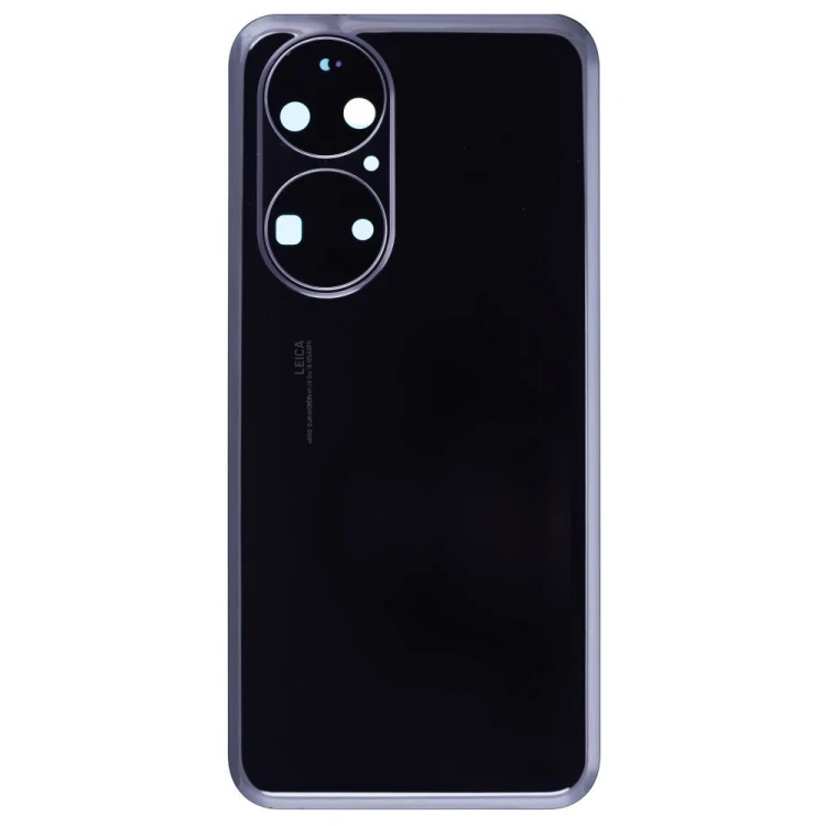 Задняя крышка для Huawei P50 (ABR-LX9) (черный) (в сборе со стеклом камеры)