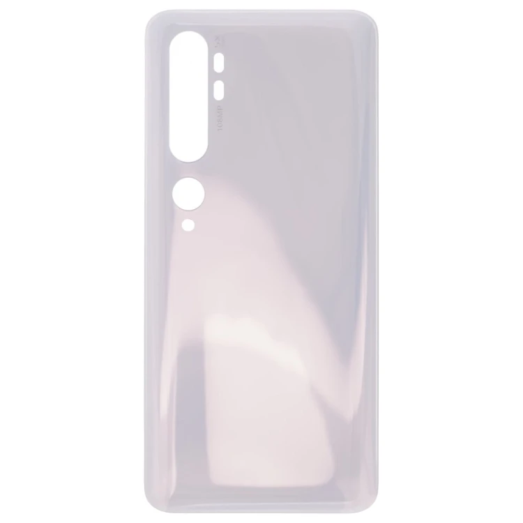 Задняя крышка для Xiaomi Mi Note 10 (M1910F4G) / Mi Note 10 Pro (M1910F4S) / Mi CC9 Pro (белый)