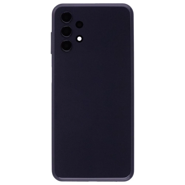 Задняя крышка для Samsung A135 Galaxy A13 (черный) (в сборе со стеклом камеры)