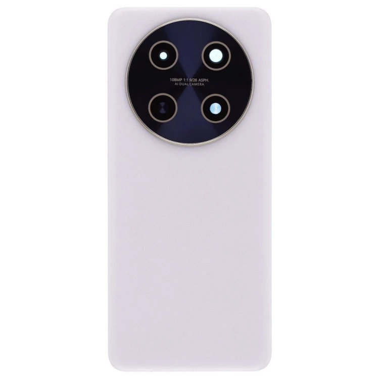 Задняя крышка для Huawei Nova 13i (CTR-L91) (белый) (в сборе со стеклом камеры)